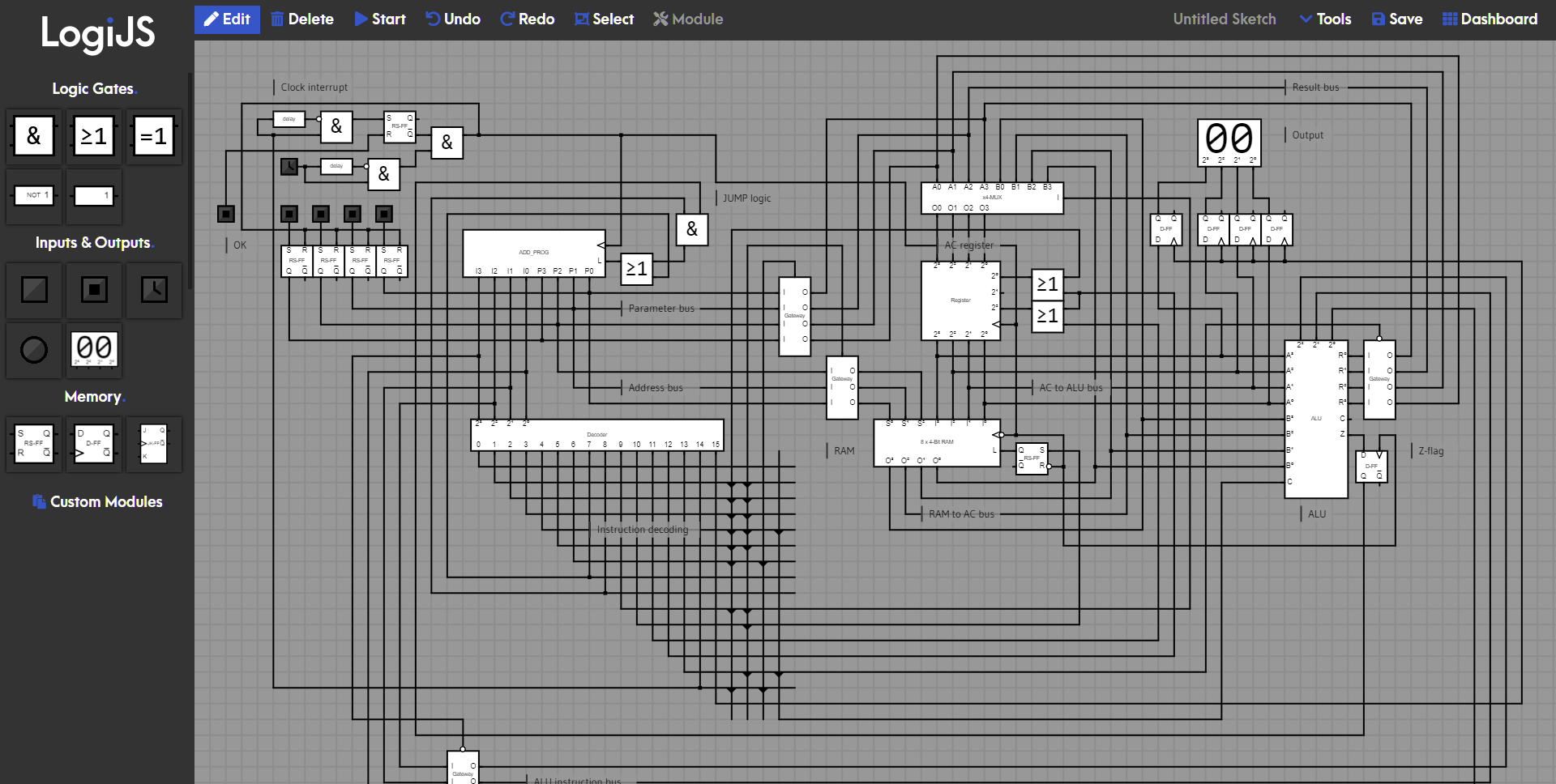 LogiJS Editor LogiJS Editor